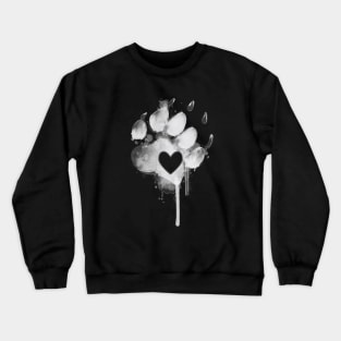 protect our wildlife. bear print Crewneck Sweatshirt